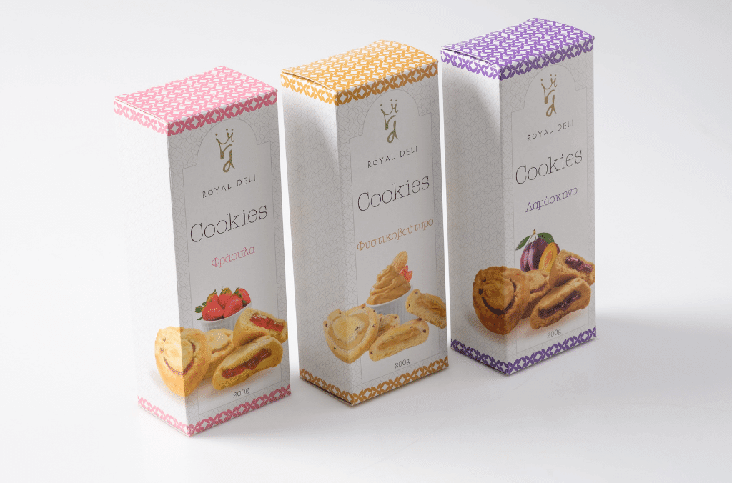 Συσκευασίες Cookies Snack Packs by Boxyfine