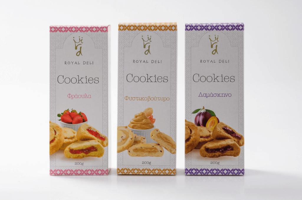 Συσκευασίες Cookies Snack Packs by Boxyfine
