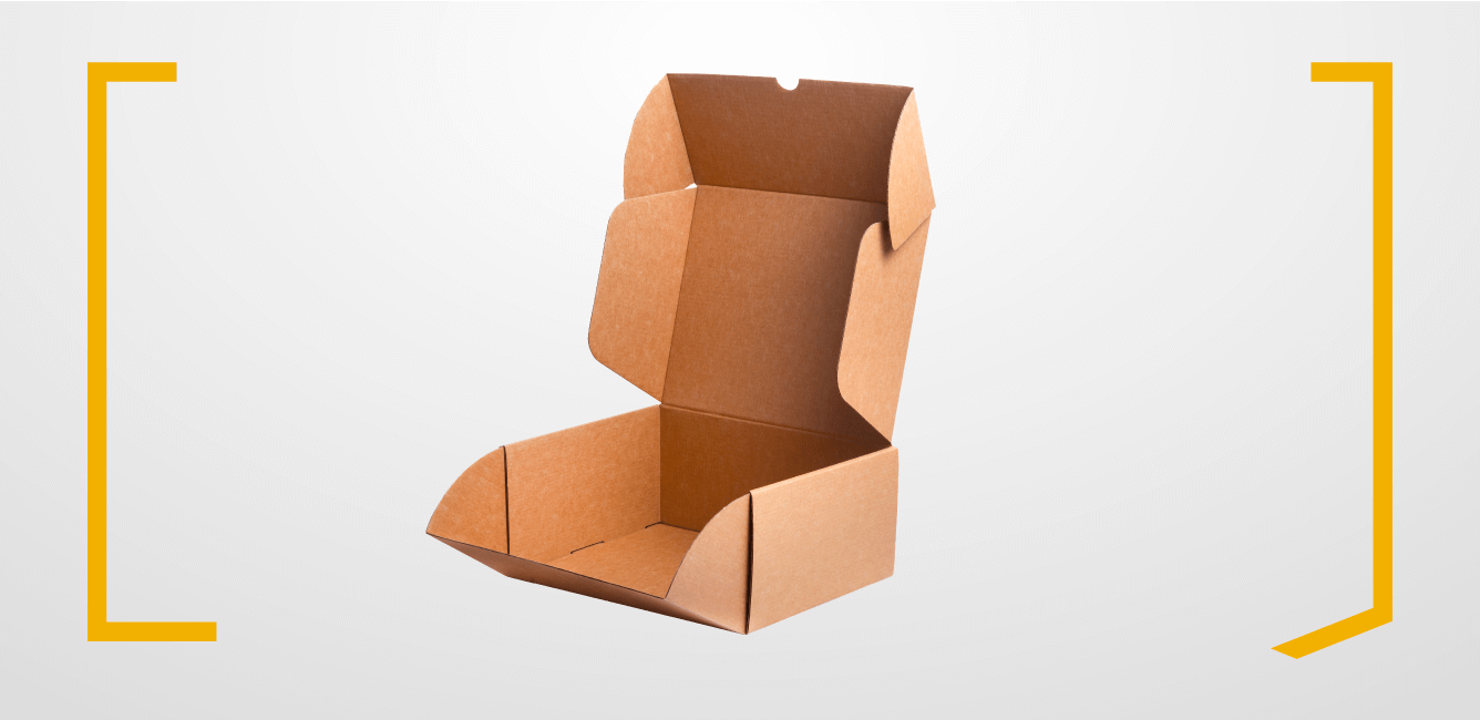 Corrugated boxes - Self closing